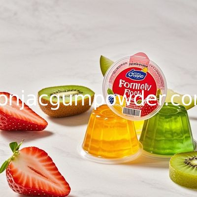 Gluten-Free Vegan-Friendly Low-Calorie Konjac Jelly Powder for Healthy Jelly Making